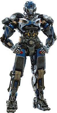 This is the Avatar Image for the Mirage (Transformers ROTB) Douglas Silva AI Voice and Text to Speech Generator